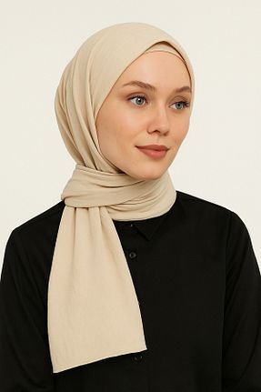 شال قهوه ای زنانه جاز mim eşarp - کد 896938899