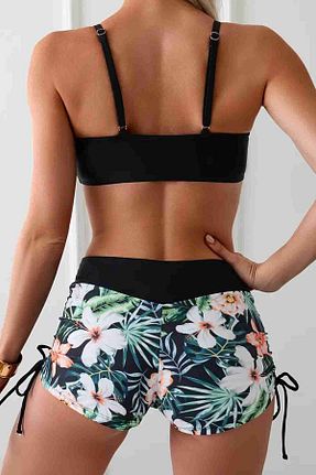 بالاتنه بیکینی مشکی زنانه ساده ALPINMODA - کد 928949450