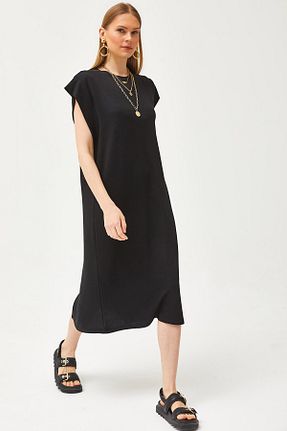 لباس مشکی زنانه بافتنی Olalook - کد 810287696