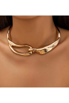 گردنبند جواهر متالیک زنانه NISHPOINT - کد 928692321