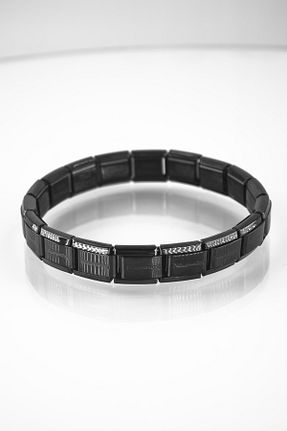دستبند استیل (فولاد) متالیک زنانه استیل ضد زنگ shop - کد 928698018