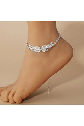 خلخال جواهر طوسی زنانه TAKİŞKO - کد 928697656