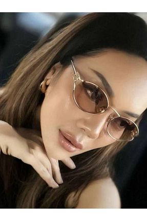 عینک آفتابی قهوه ای زنانه 55 BluePepper - کد 925736615