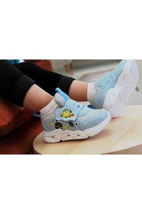 کفش اسنیکر آبی بچه گانه PU PAPUÇKA PP - کد 898921590