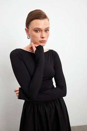 لباس مشکی زنانه بافتنی Yefrastore - کد 928704348