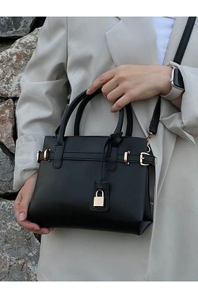 کیف دوشی مشکی زنانه چرم مصنوعی zetus - کد 926824649