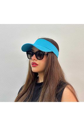 کلاه آبی زنانه پنبه ای CapZone - کد 928713143