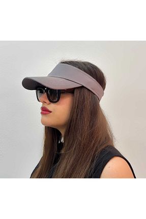 کلاه طوسی زنانه پنبه ای CapZone - کد 928713148