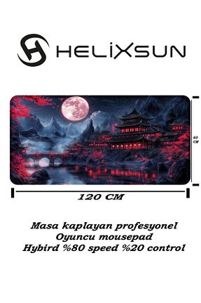 ماوس پد مشکی HELİXSUN - کد 928751767