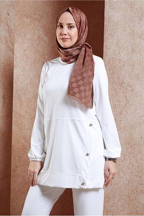 شال صورتی زنانه پلی استر Alvina - کد 857789388