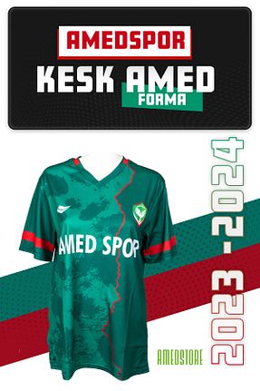 لباس فرم فوتبال سبز مردانه Amed Spor - کد 929018283