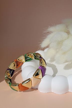 دستبند جواهر رنگی زنانه Luvix Design - کد 928802004