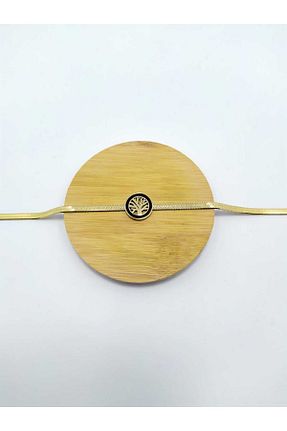 گردنبند استیل ( فولاد ) طلائی زنانه استیل ضد زنگ EsEsin - کد 928810341