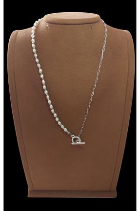 گردنبند مروارید طوسی مروارید آب شیرین AYTENS TAKI - کد 928814046