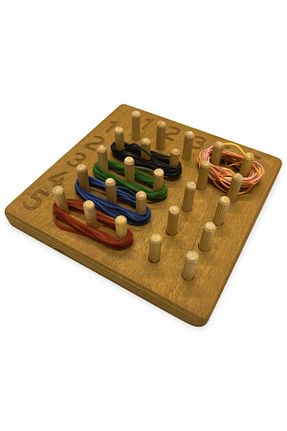 اسباب بازی چوبی قهوه ای 1+ ALGWOOD - کد 928844304