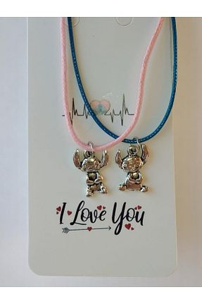 گردنبند جواهر طوسی زنانه فلزی VerdeHome - کد 928869755
