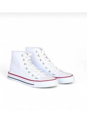 کفش اسنیکر سفید زنانه بند دار Aurora Shoes - کد 928859654