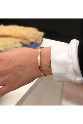 دستبند جواهر متالیک زنانه KAVELE - کد 150715755