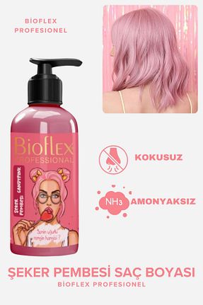 رنگ مو صورتی Bioflex - کد 806180137