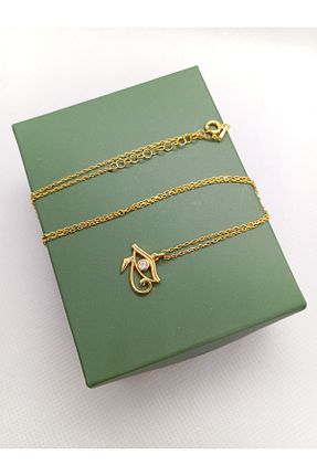 گردنبند نقره زرد زنانه 925 عیار Kjewelry - کد 928894189