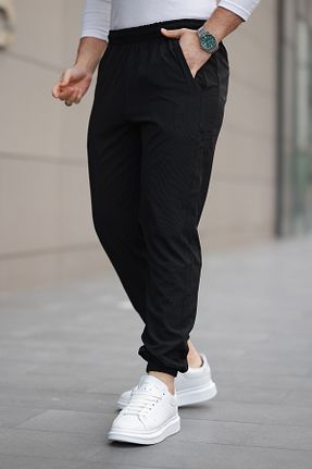 شلوار کرمگن مشکی مردانه Comfort TOMMY LIFE - کد 928893434