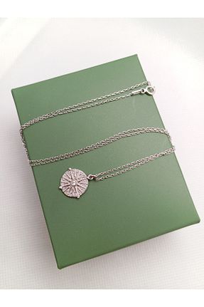 گردنبند نقره سفید زنانه 925 عیار Kjewelry - کد 928893595