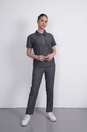 لباس ایمنی کار طوسی VİZYON UNIFORM - کد 929066196