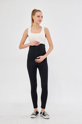 ساق شلواری بارداری مشکی زنانه بافت Lesa Wear - کد 862772454