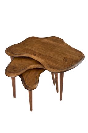 زیگون قهوه ای چوب Fawdecor - کد 928900916