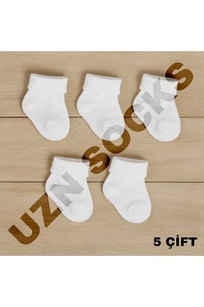 جوراب آبی زنانه پنبه ای UZN SOCKS - کد 903940449