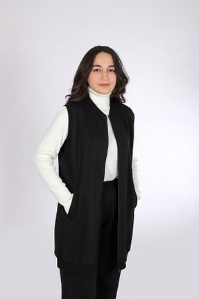 جلیقه مشکی زنانه اسلیم Butik - کد 905742555
