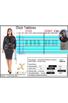ست بالاتنه و پائین تنه قهوه ای زنانه بافتنی EXİTLİNE - کد 928914990
