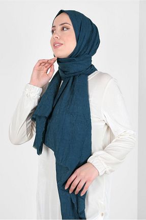 شال سرمه ای زنانه پلی استر Alvina - کد 801698712