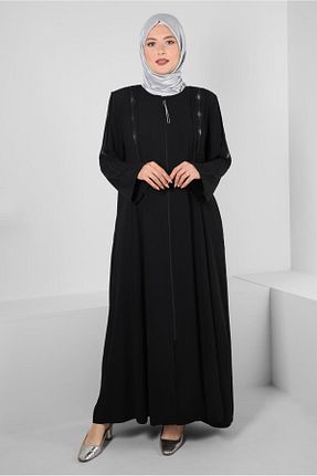 کلاه و ابایا مشکی زنانه پلی استر Alvina - کد 798335632