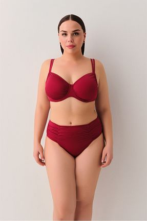 بالاتنه بیکینی زرشکی زنانه Push Up Suwen - کد 920751414