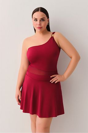مایو زرشکی زنانه رگولار Suwen - کد 920751386