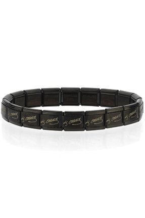 دستبند استیل (فولاد) مشکی زنانه استیل ضد زنگ Takı Dükkanı - کد 928929410