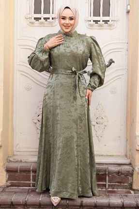 لباس حجاب سبز زنانه رگولار N.S NEVA STYLE - کد 928936715