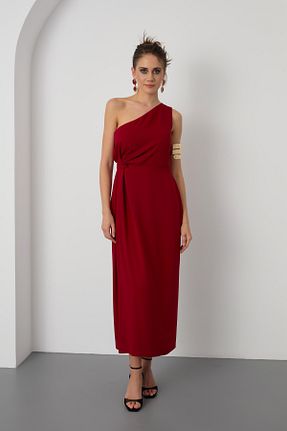 لباس زرشکی زنانه بافتنی Lafaba - کد 928953850