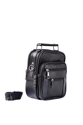 کیف دستی مشکی مردانه ابعاد کوچک MODA MU - کد 928956520