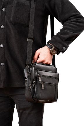 کیف دستی مشکی مردانه ابعاد کوچک MODA MU - کد 928956520