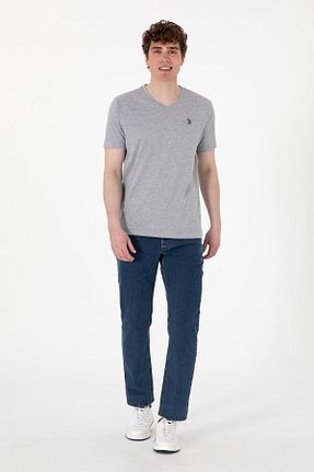 شلوار جین سبز مردانه پاچه ساده U.S. Polo Assn. - کد 928949457