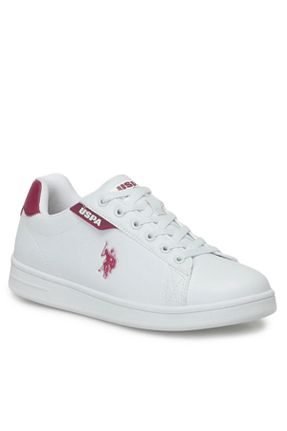 کفش اسنیکر سفید زنانه بند دار U.S. Polo Assn. - کد 894018541