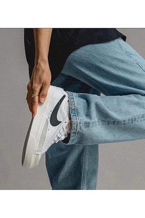 کفش اسنیکر سفید زنانه بند دار Nike - کد 928955595