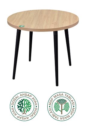میز آشپزخانه بژ MDF VİLİNZE - کد 831710968