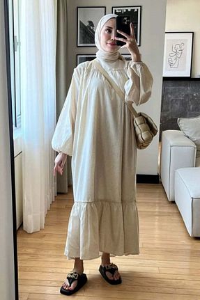 لباس حجاب نارنجی زنانه رگولار ceylan otantik - کد 928964553