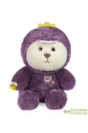 اسباب بازی مخملی بنفش بچه گانه 45 cm Pababo - کد 849248984