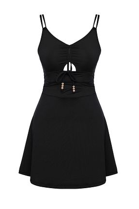 مایو مشکی زنانه مخلوط پلی آمید SAILOR moda - کد 928965175