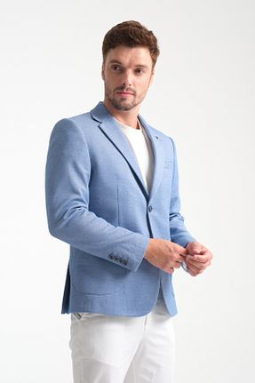 کت بلیزر آبی مردانه اسلیم فیت Frappoli - کد 903829990