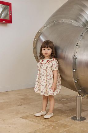 لباس نارنجی بچه گانه بافتنی Tics - کد 929194416